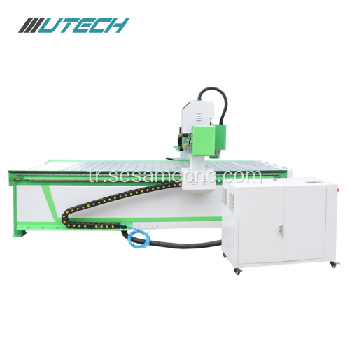 CCD kamera ile 3d ahşap cnc router makine